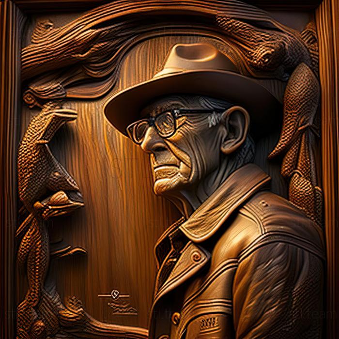 3D model Harry Anderson American artist (STL)